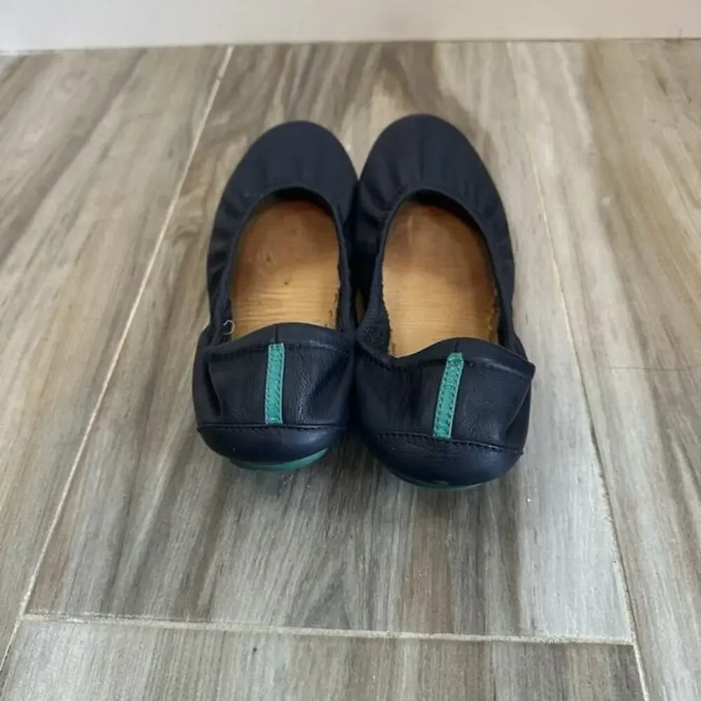 Tieks by Gavrieli Leather Ballet‎ Flats Black  Shoes Womens Size 7 Casual Career